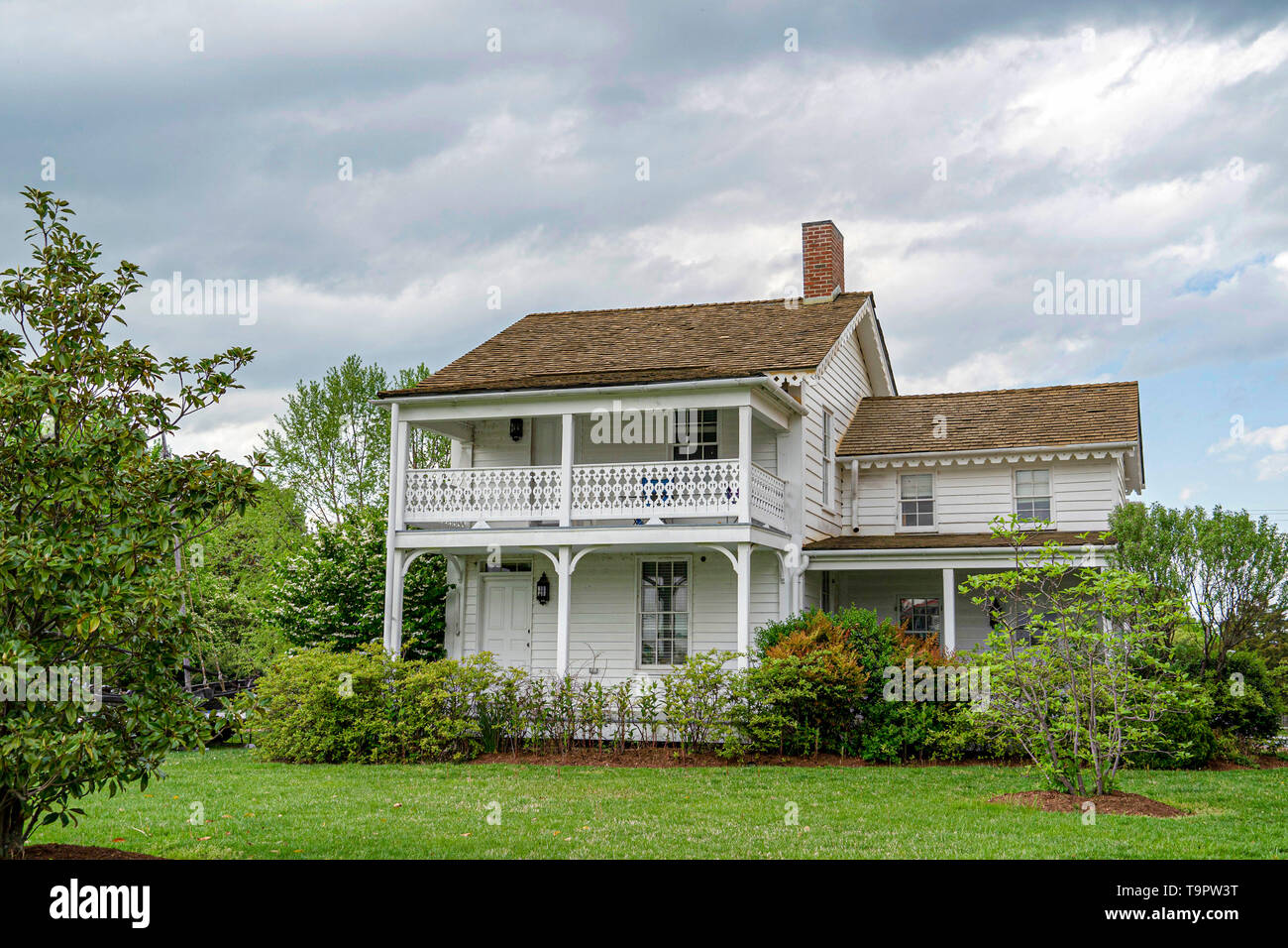 st michaels village maryland old historical houses of 1800 Stock Photo ...