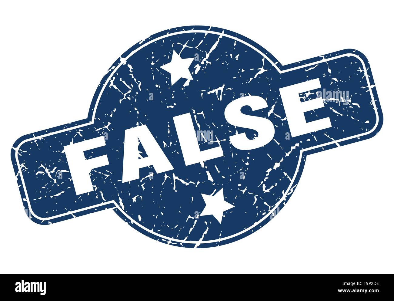 false vintage round isolated stamp Stock Vector Image & Art - Alamy