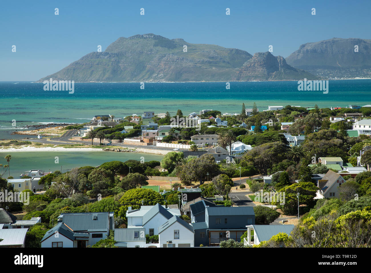Scenic view of the Cape Peninsula in Cape Town, South Africa Stock Photo