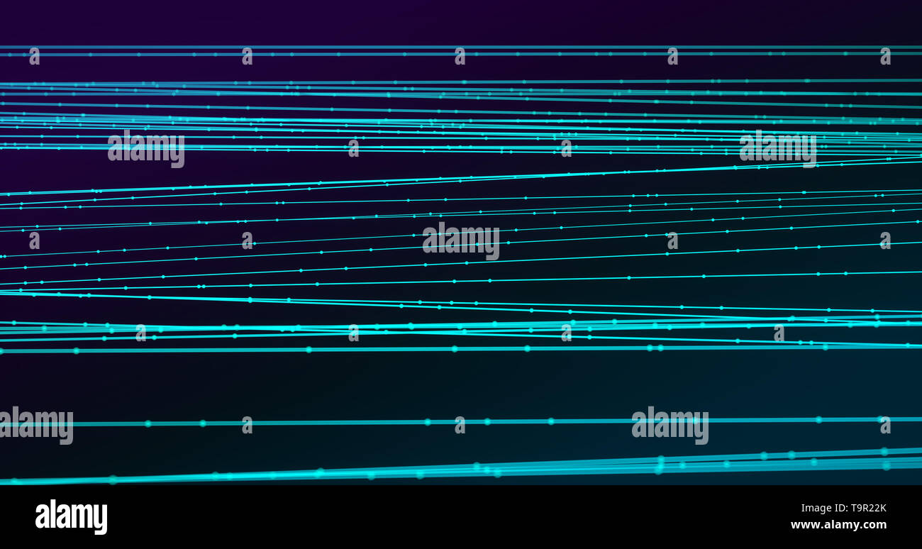 Abstract Big Data Futuristic Light Wallpaper Background Design