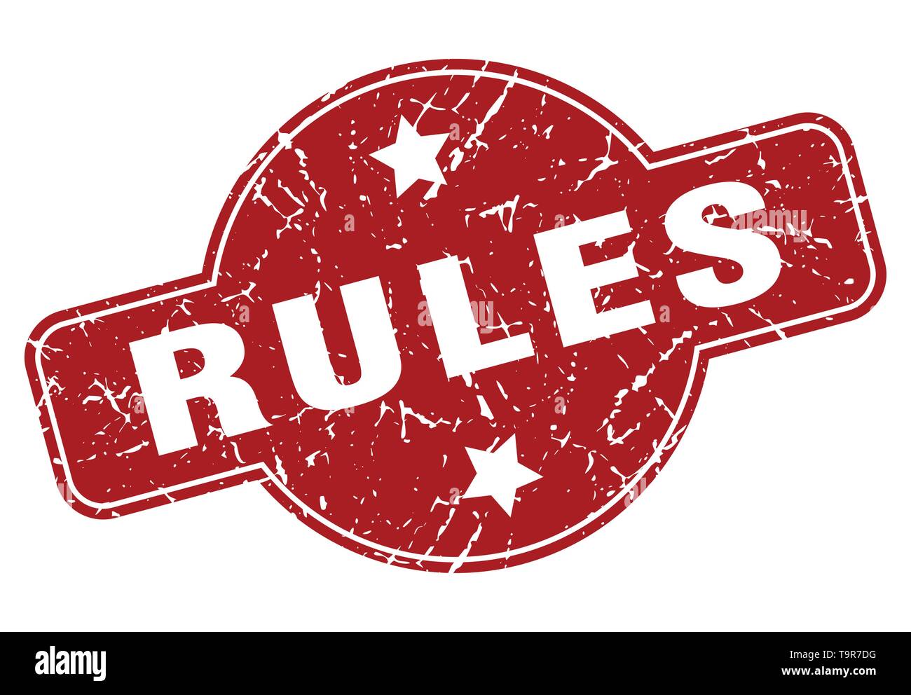 rules vintage stamp. rules sign Stock Vector Image & Art Alamy