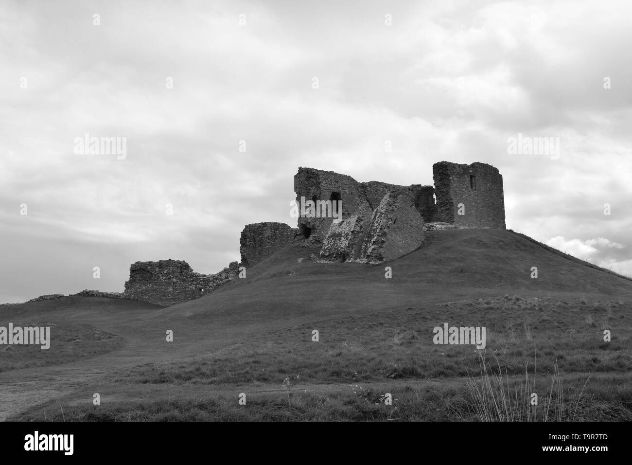 Duffas Castle Ruins Stock Photo