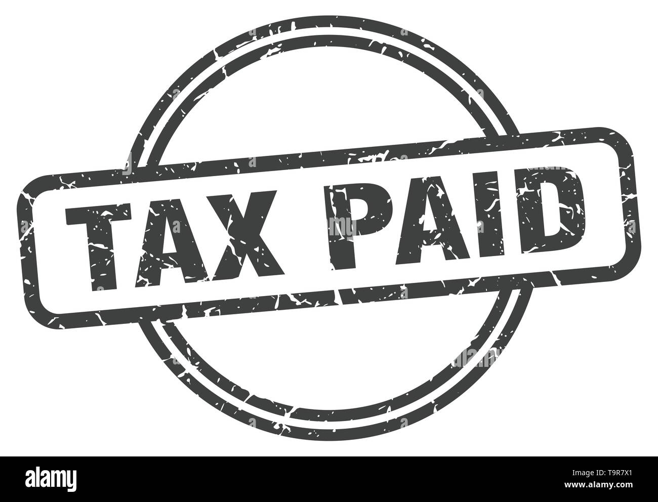 tax paid vintage stamp. tax paid sign Stock Vector Image & Art Alamy