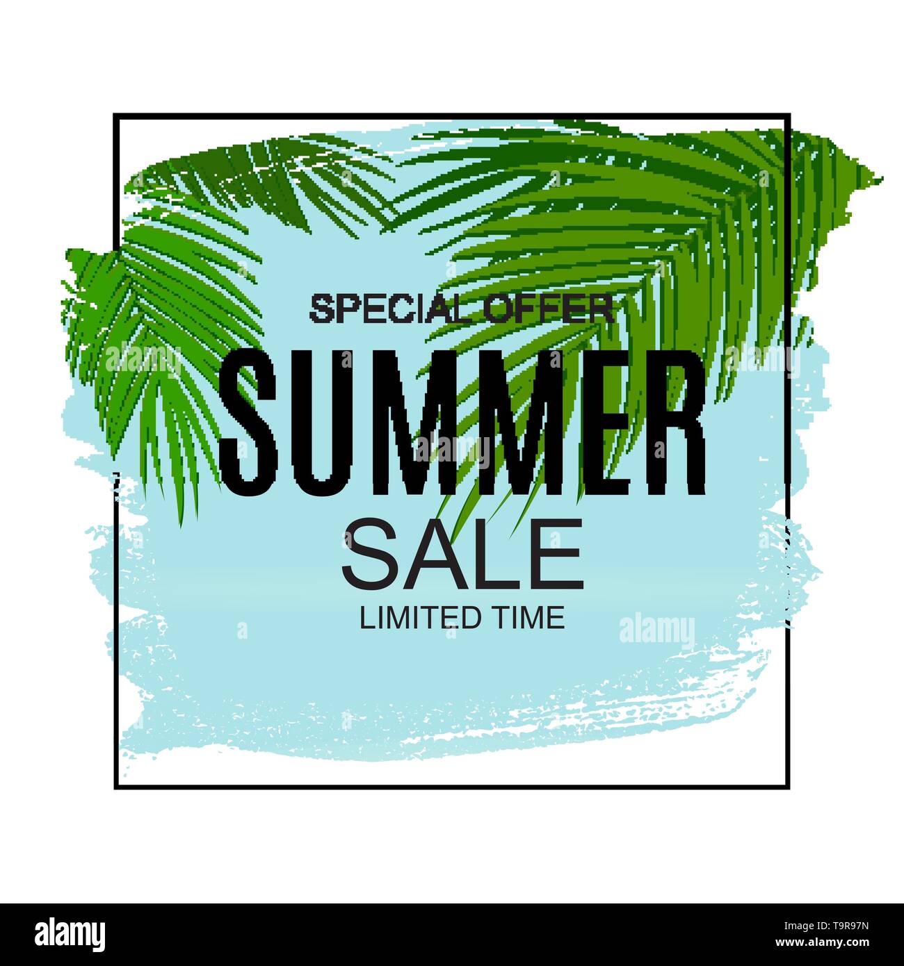 Summer Sale concept Background. Vector Illustration Stock Vector Image ...