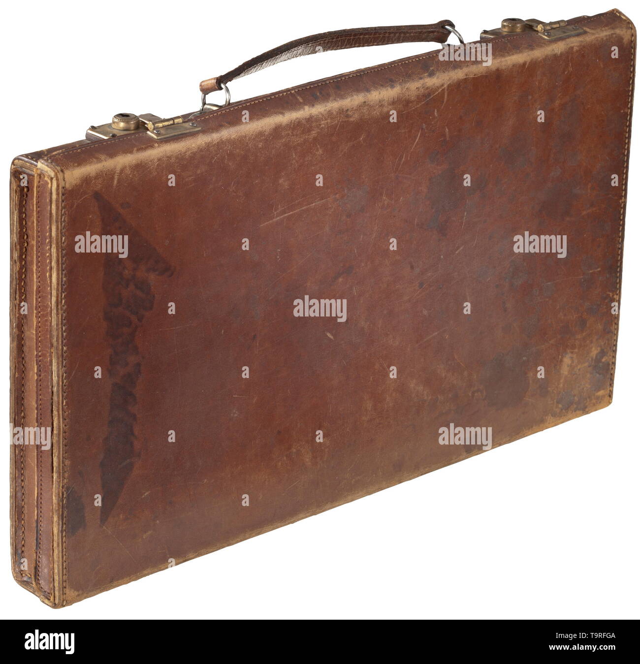 small briefcase with lock