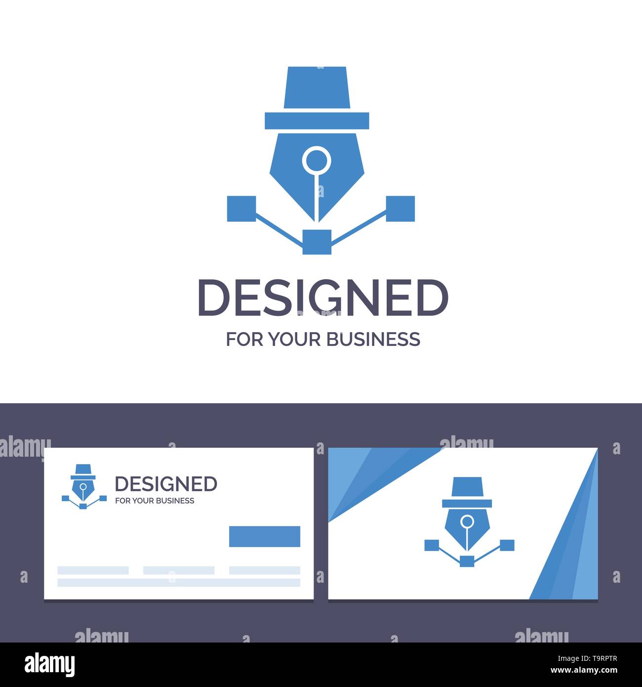 Creative Business Card and Logo template Pen, Drawing, Art, Design