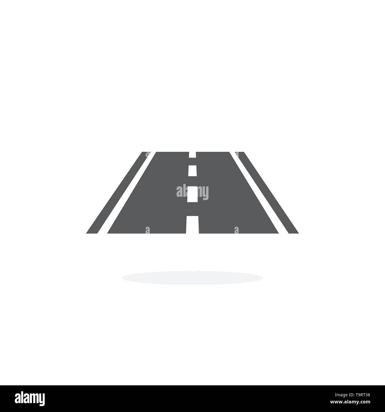 White mark on asphalt Cut Out Stock Images Pictures Alamy
