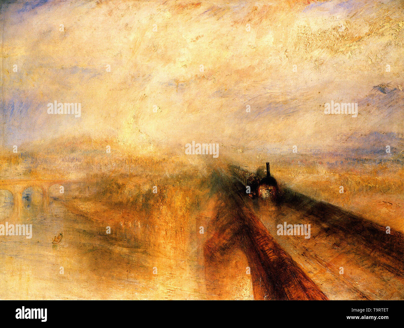 Joseph Mallord William Turner rain steam speed great western railway