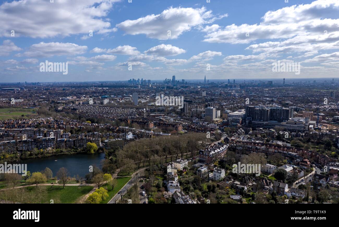 London hampstead heath skyline hires stock photography and images Alamy