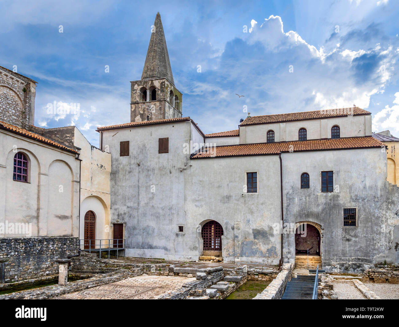 Euphrasius basilica, UNESCO world heritage, Porec, Istrien, Croatia ...