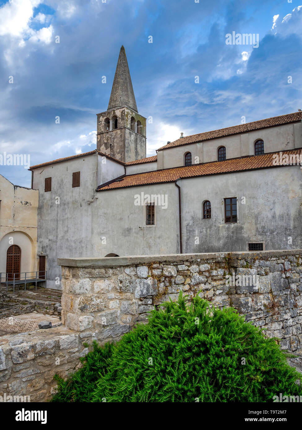 Euphrasius basilica, UNESCO world heritage, Porec, Istrien, Croatia, Europe, Euphrasius-Basilika, UNESCO Welterbe, Kroatien, Europa Stock Photo