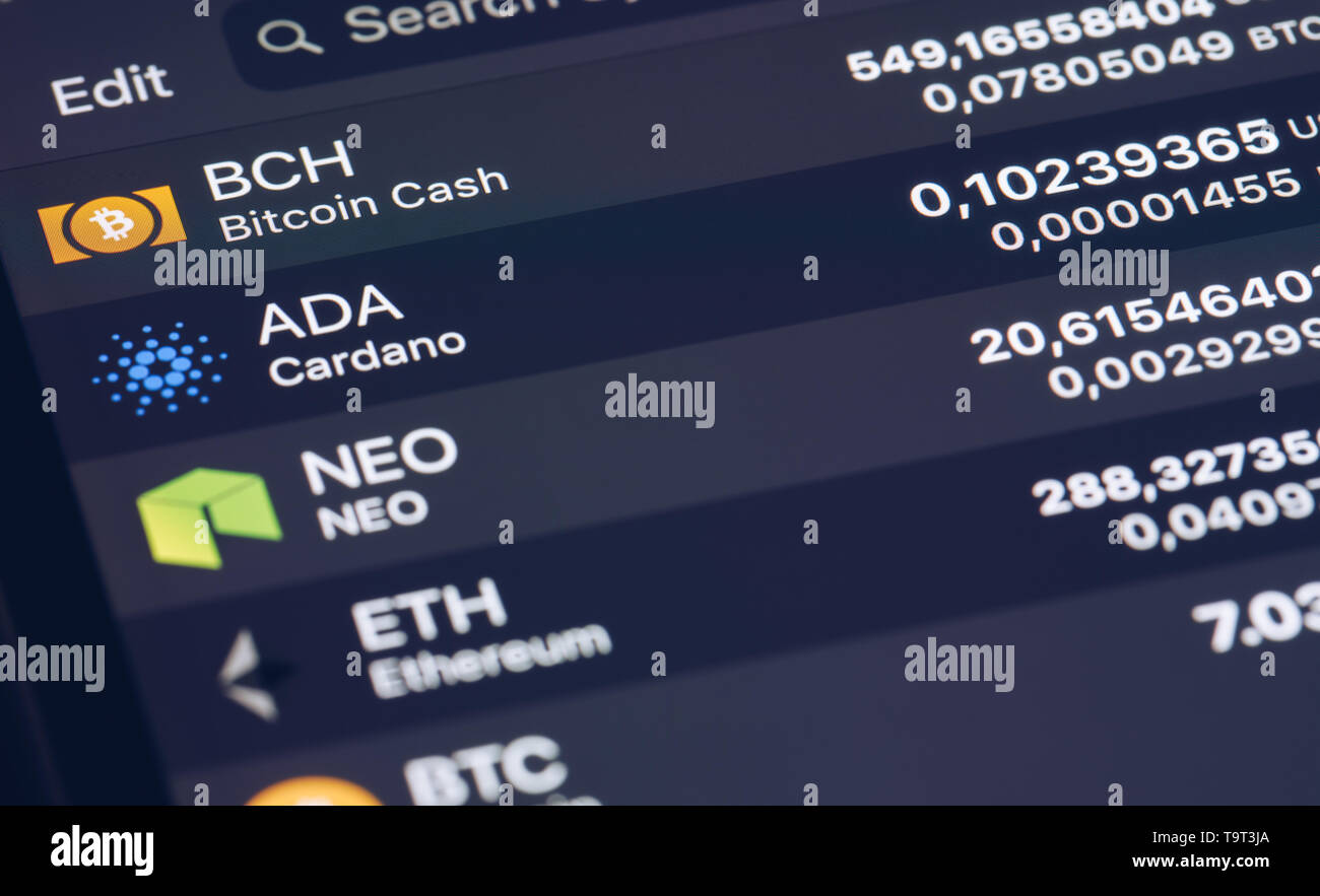 Crypto Currency Market Concept Bank Market And Virtual Currency - 