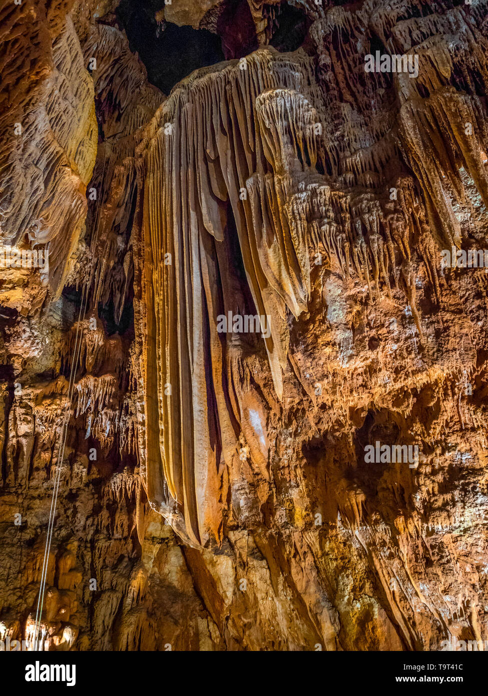 Jama Baredine, limestone cave, Nova Vas, Porec, Istrien, Croatia, Europe, Tropfsteinhöhle, Kroatien, Europa Stock Photo