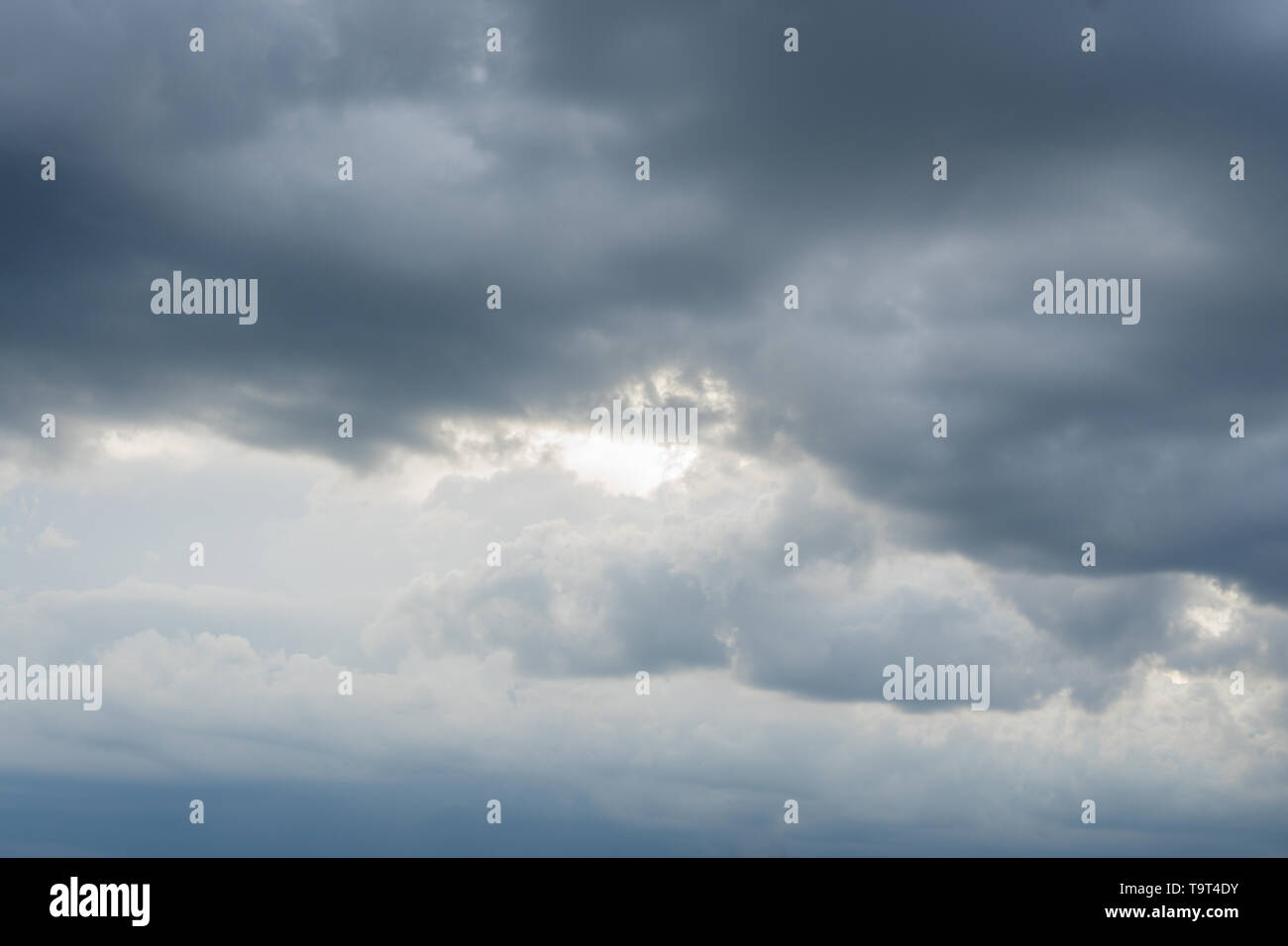 dramatic photography of cloudy sky Stock Photo