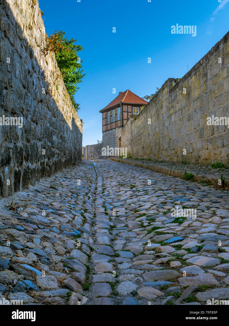 Strasse mit kopfsteinpflaster hi-res stock photography and images - Alamy