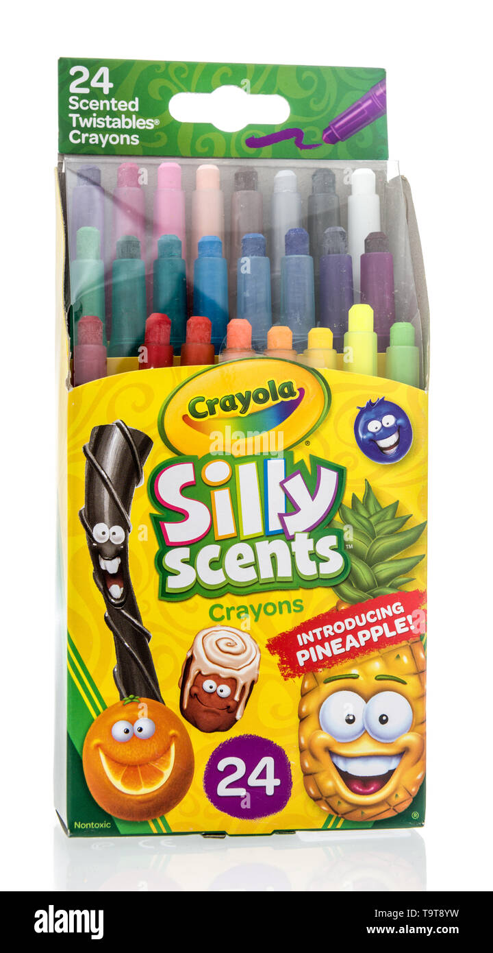 Crayola Silly Scents Twistables Scented Crayons & Pencils 72 Count