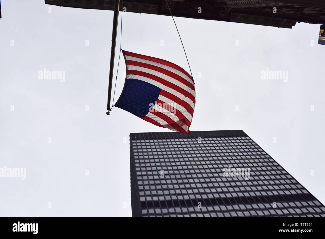 New York City Street View Stock Photo