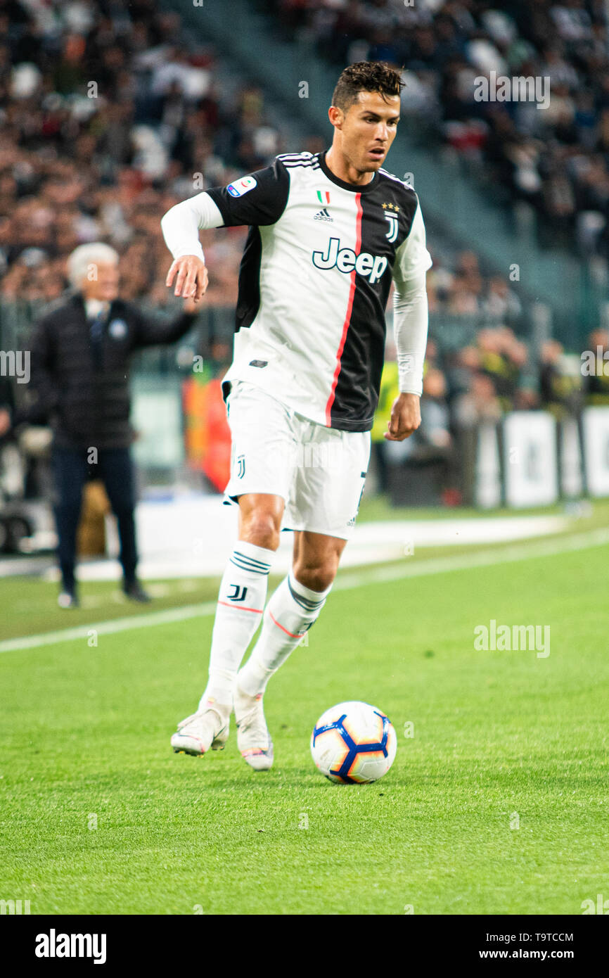 Cristiano Ronaldo Of Juventus During The Serie A Football Match Juventus Vs Atalanta Final Score Was 1 1 At Allianz Stadium In Turin Italy 19th M Stock Photo Alamy