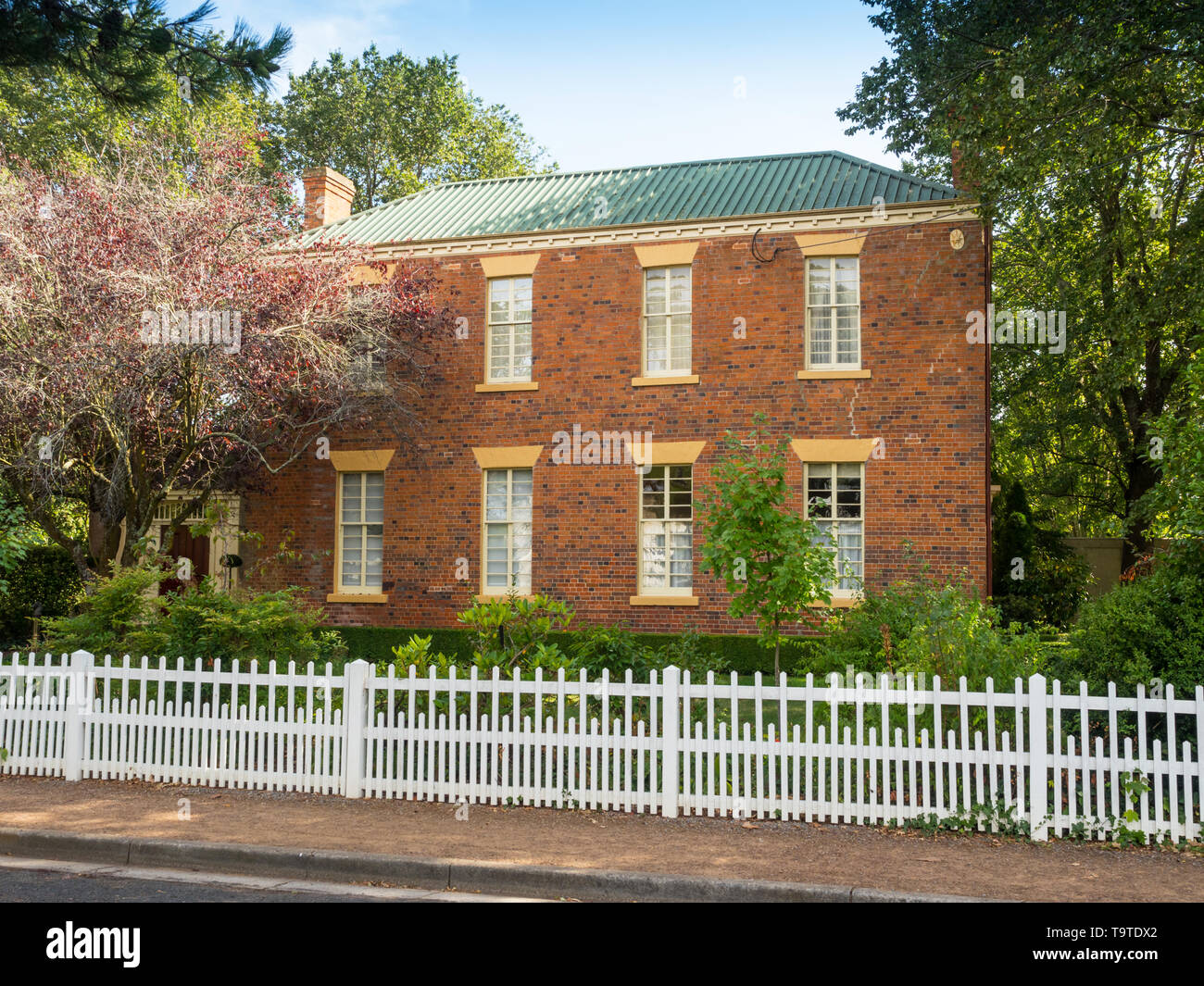 An elegant home in Russell Street, in the historic town