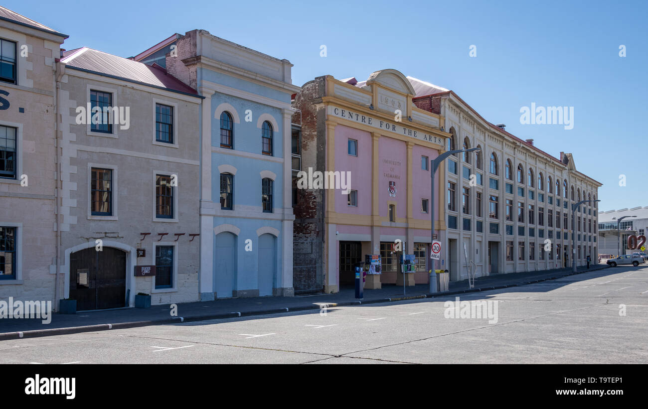 Hobart Warehouse District, Waterfront Stock Photo Alamy