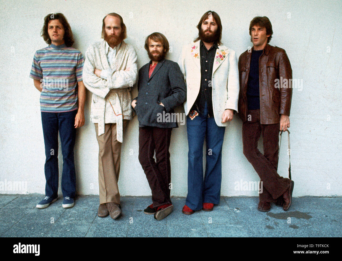 Beach boys, music Photo: Gijsbert Hanekroot Amsterdam, Netherlands - 1-1-1974, Stock Photo