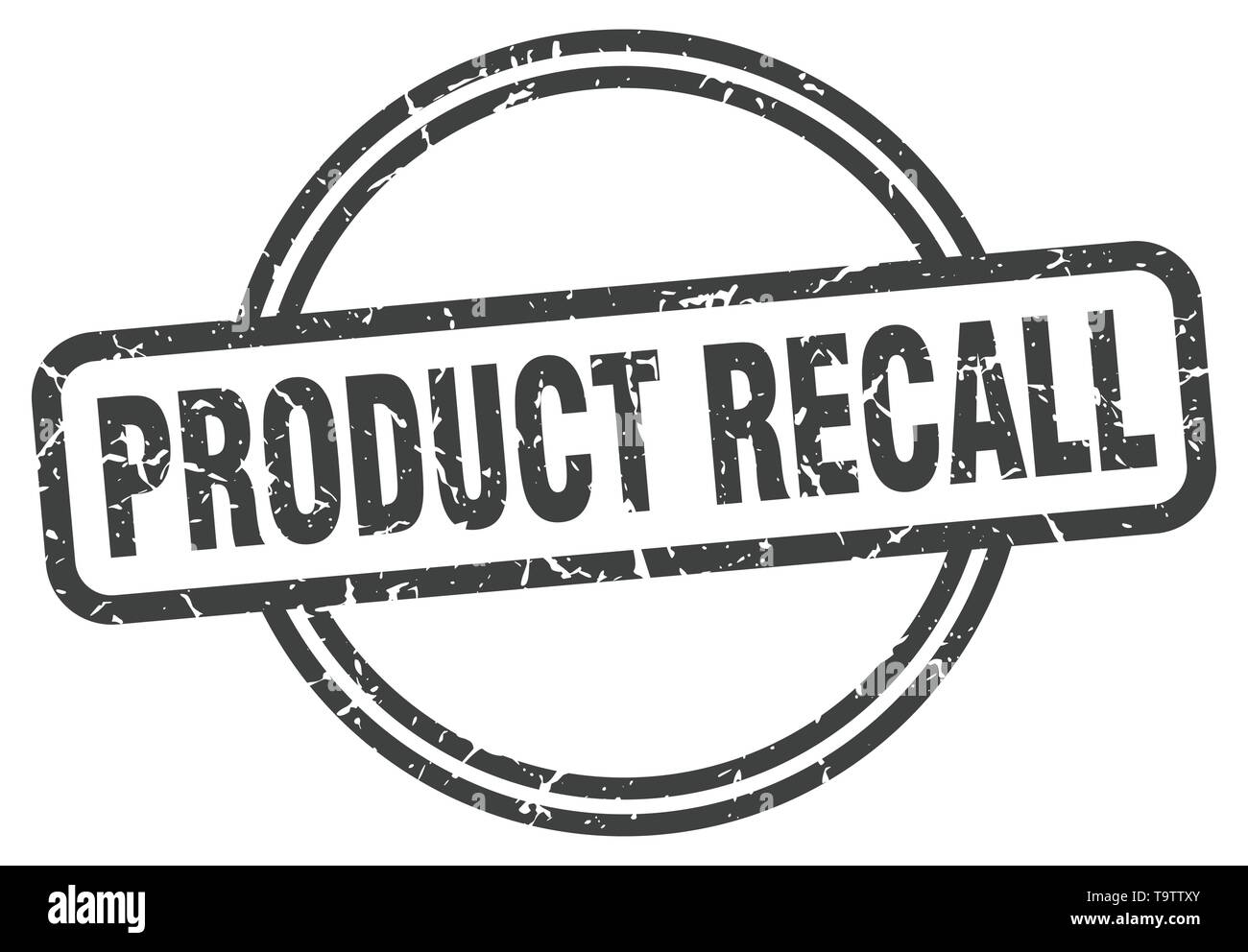 product recall vintage stamp. product recall sign Stock Vector Image