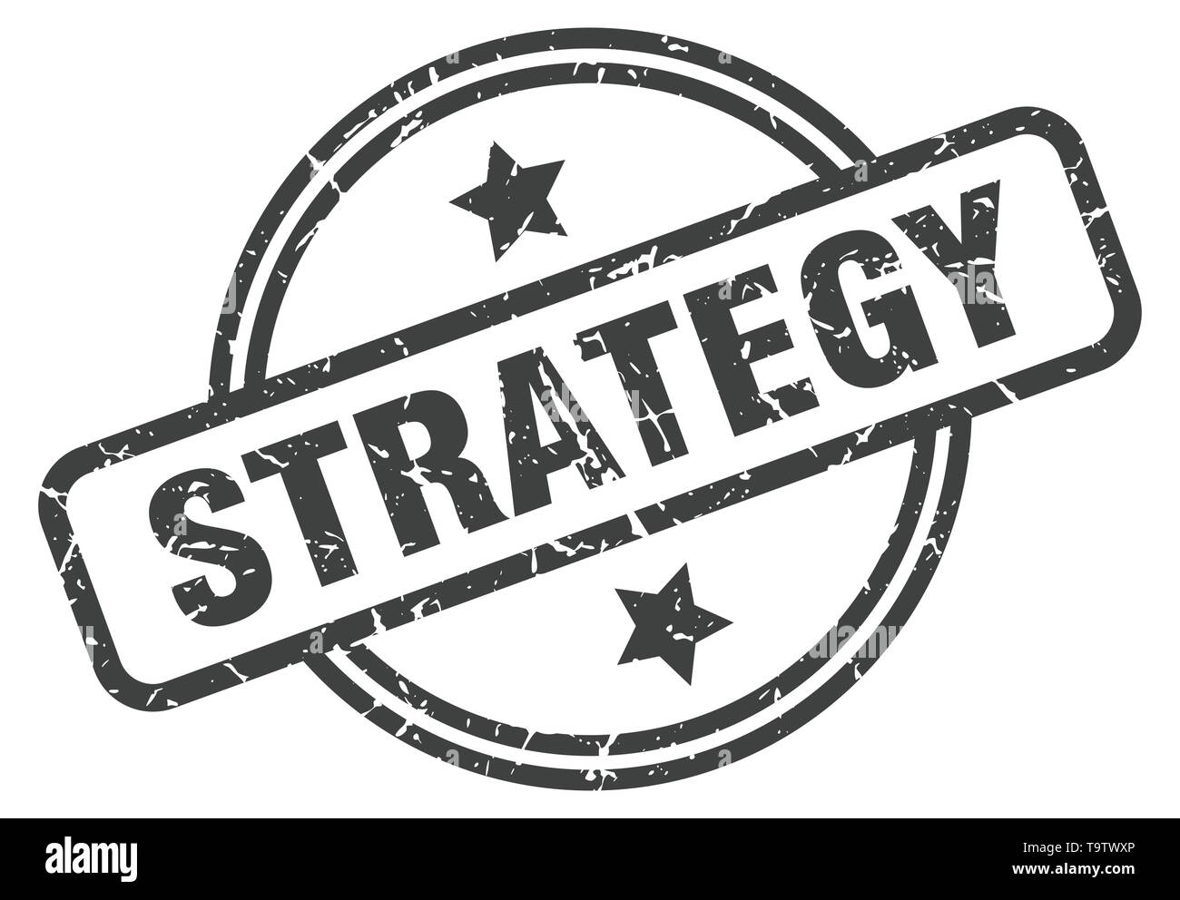 strategy stamp isolated on white Stock Vector Image & Art - Alamy
