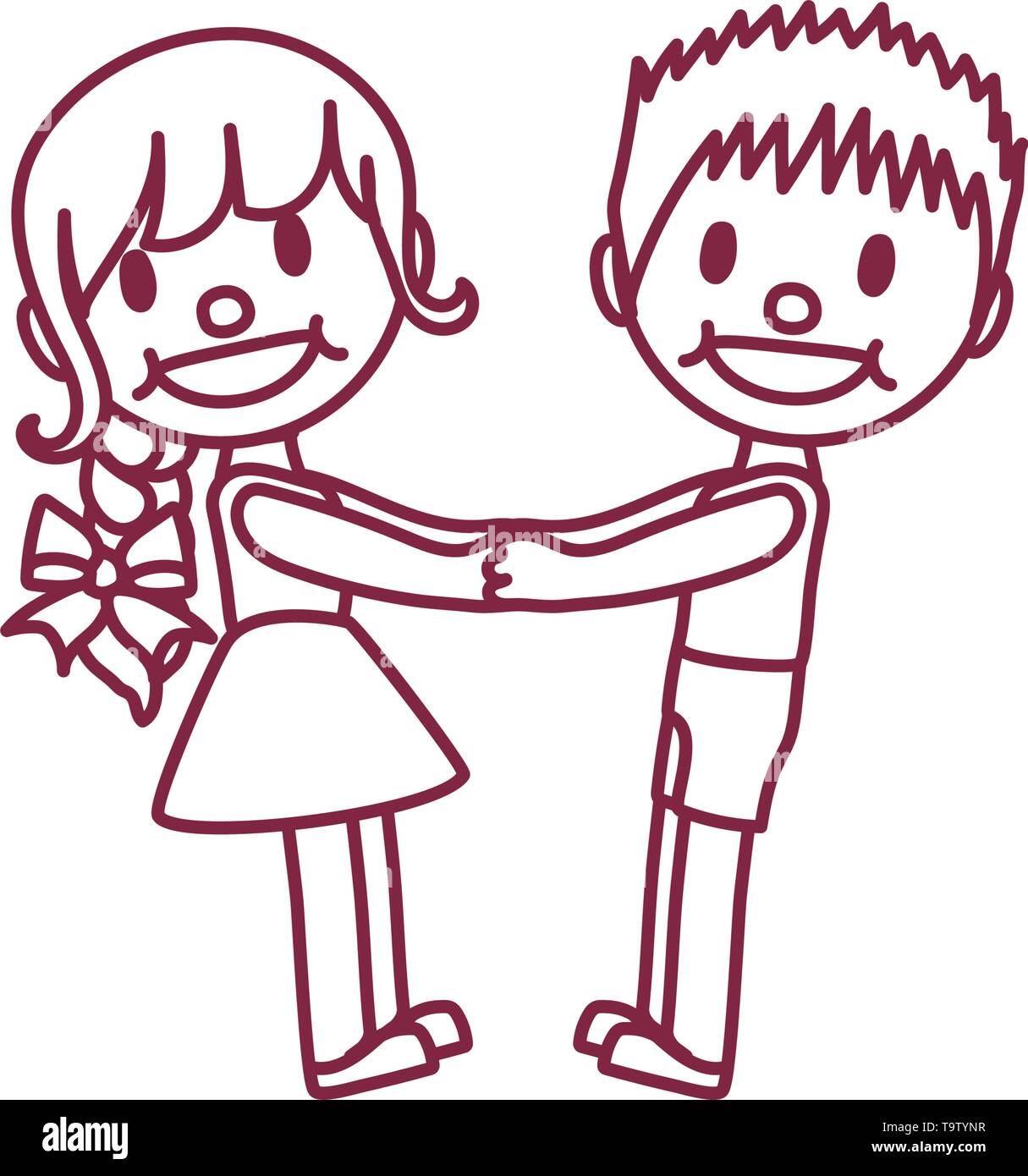 Vector Cute Cartoon Kids Child Clip Art Coloring Book Page Stock Vector Image Art Alamy Vector Cute Cartoon Kids Child Clip Art Coloring Book Page Stock Vector Image Art Alamy