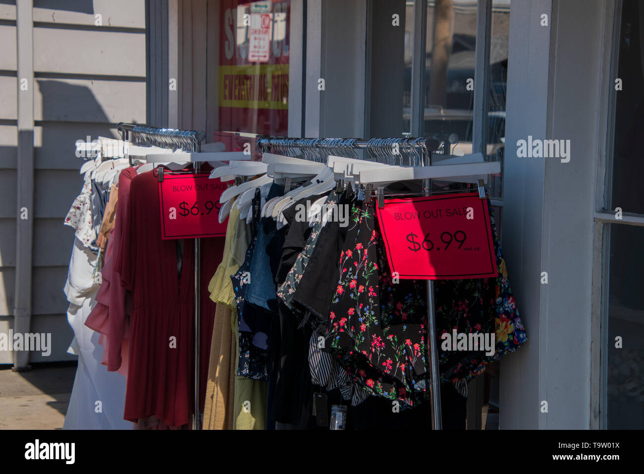 Women's Clothes And Sale Sign High Resolution Stock Photography and Images  - Alamy