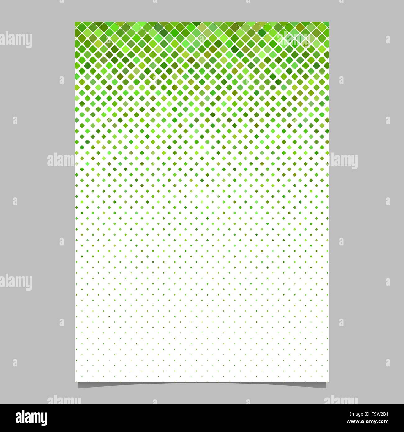 Abstract diagonal rounded square pattern background brochure template ...