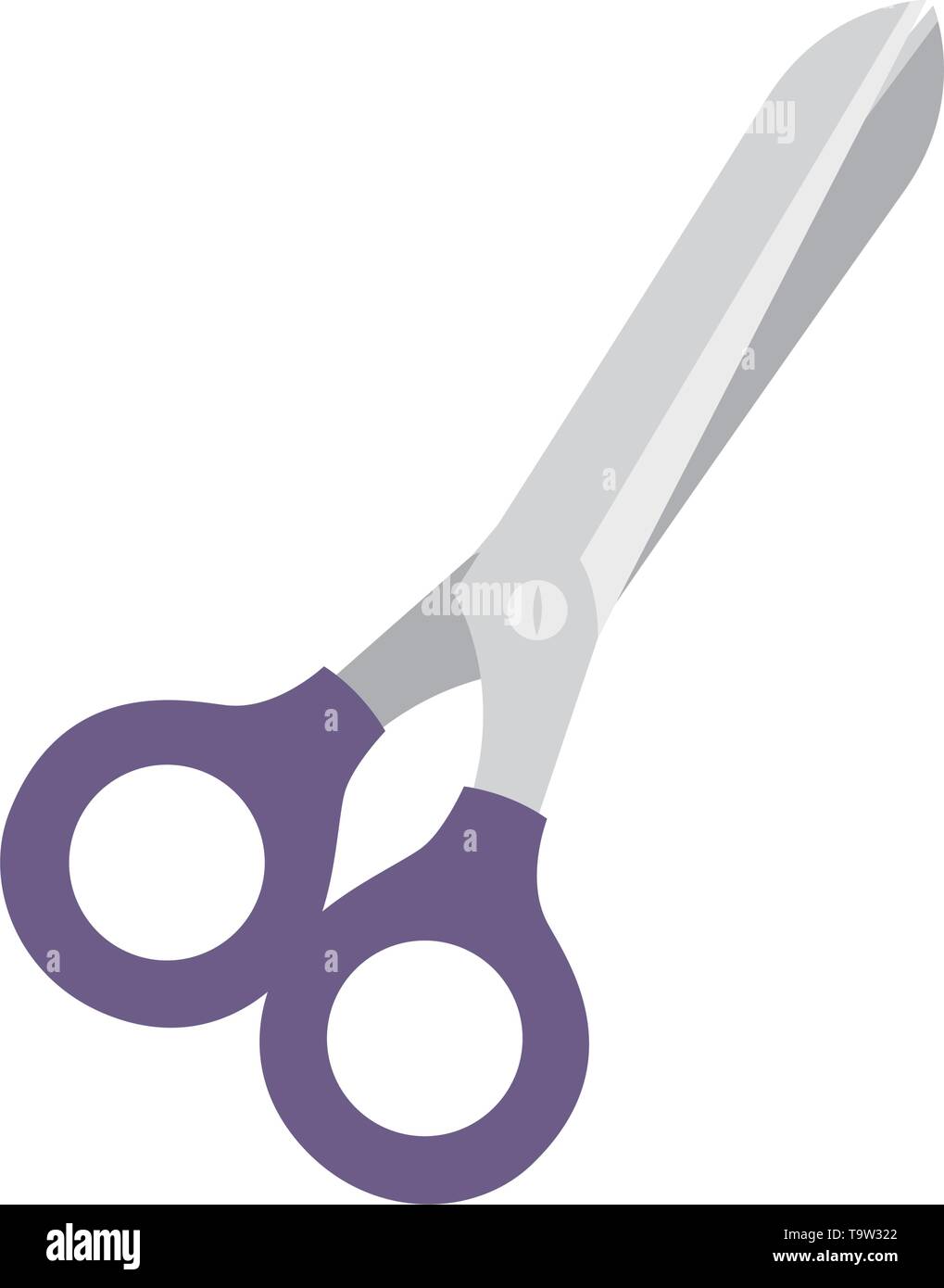 scissor closed on white background icon Stock Vector Image & Art - Alamy