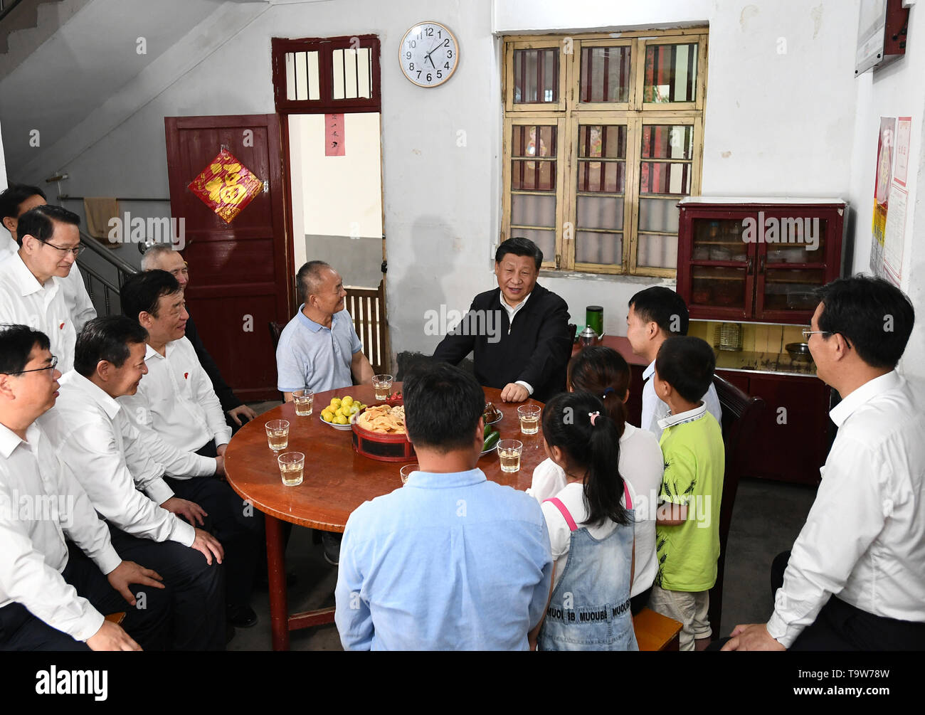 1905 Ganzhou May 19 Xinhua Chinese President Xi Jinping Also General Secretary Of The Communist Party Of China Central Committee And Chairman Of The Central Military Commission Visits Tantou