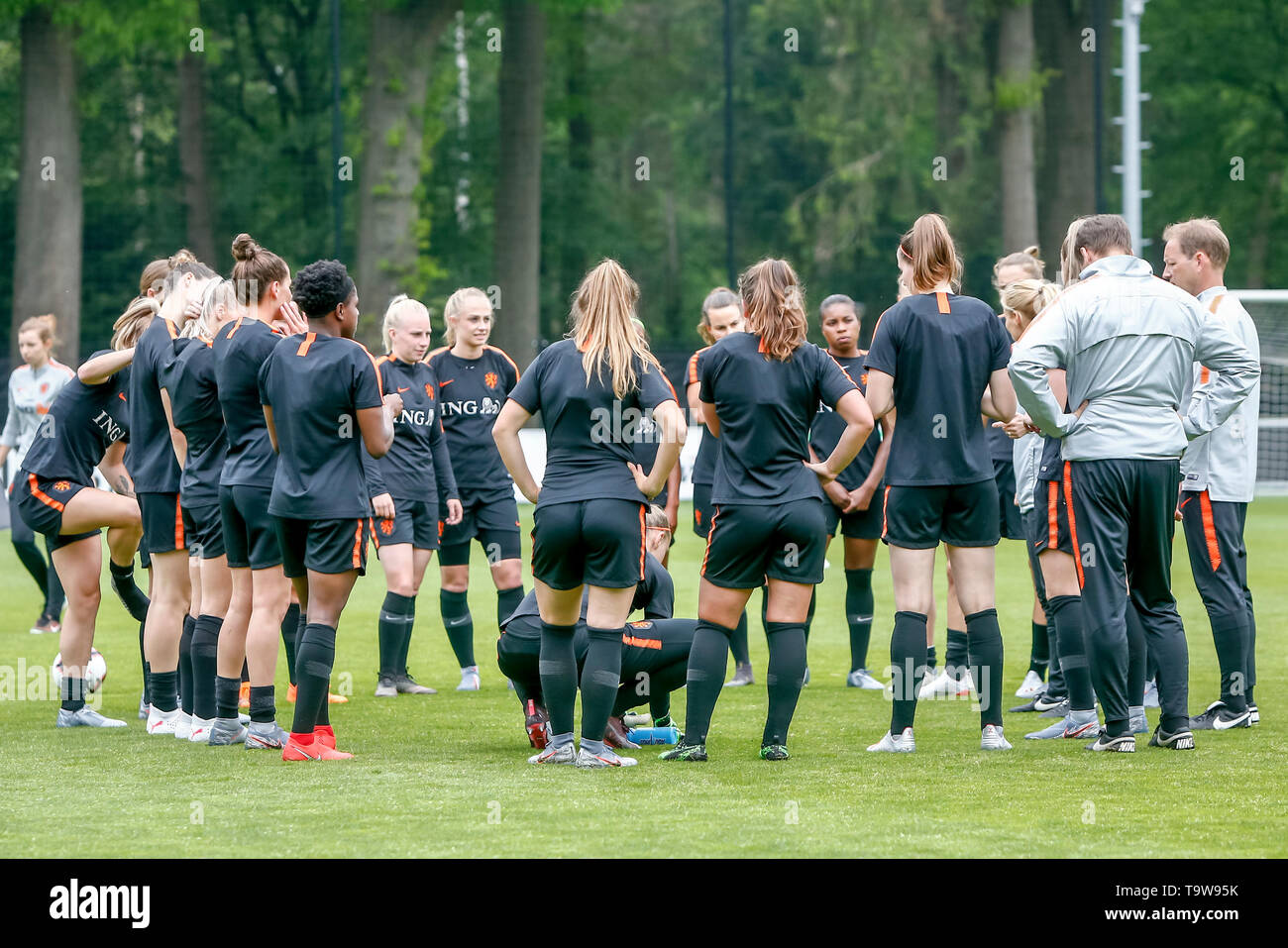 ZEIST, Netherlands, 25-05-2021, football, KNVB Campus, Training Netherlands  before UEFA Euro 2020. Logo KNVB (Photo by Pro Shots/Sipa USA) *** World  Rights Except Austria and The Netherlands *** Stock Photo - Alamy