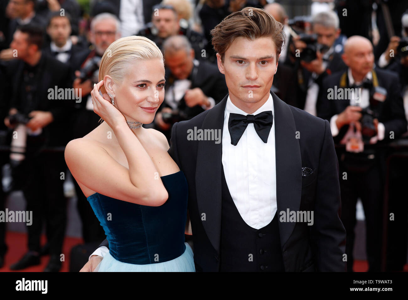 Cannes, France. 20th May, 2019. Oliver Cheshir and Pixie Lott attending the 'La belle époque' premiere during the 72nd Cannes Film Festival at the Palais des Festivals on May 20, 2019 in Cannes, France Credit: Geisler-Fotopress GmbH/Alamy Live News Stock Photo