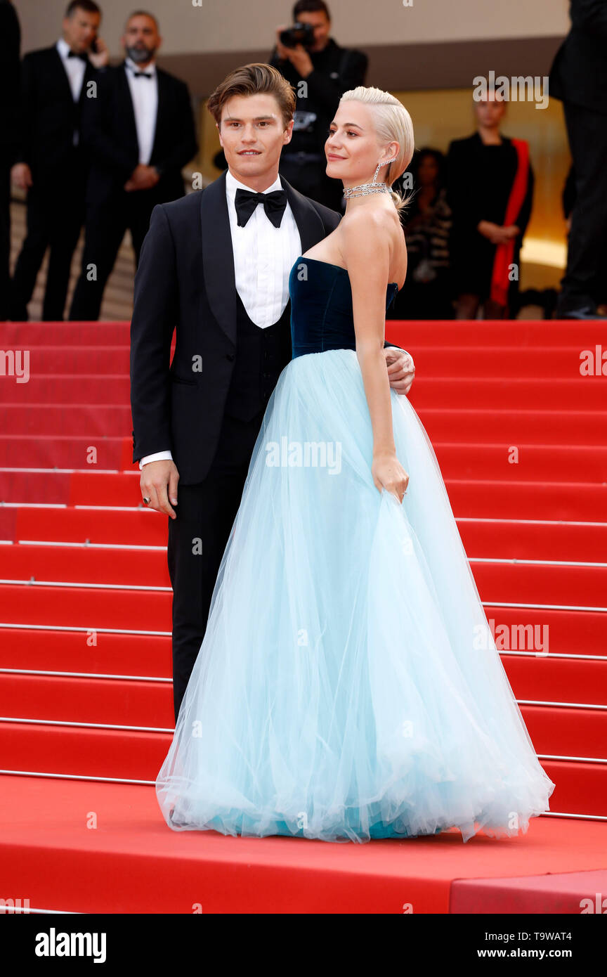 Cannes, France. 20th May, 2019. Oliver Cheshir and Pixie Lott attending the 'La belle époque' premiere during the 72nd Cannes Film Festival at the Palais des Festivals on May 20, 2019 in Cannes, France Credit: Geisler-Fotopress GmbH/Alamy Live News Stock Photo