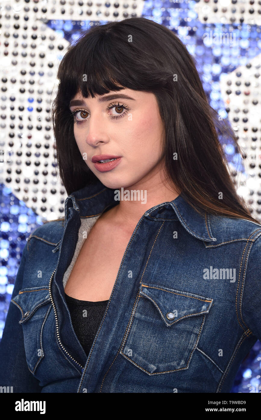 London, UK. 20th May, 2019. LONDON, UK. May 20, 2019: Foxes arriving for the 'Rocketman' UK premiere in Leicester Square, London. Picture: Steve Vas/Featureflash Credit: Paul Smith/Alamy Live News Stock Photo