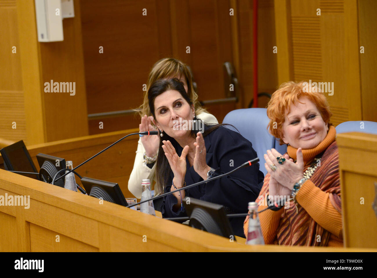 Rome, Italy. 20th May, 2019. In photo Laura Rossi and Maria Rita Parsi Credit: Independent Photo Agency/Alamy Live News Stock Photo