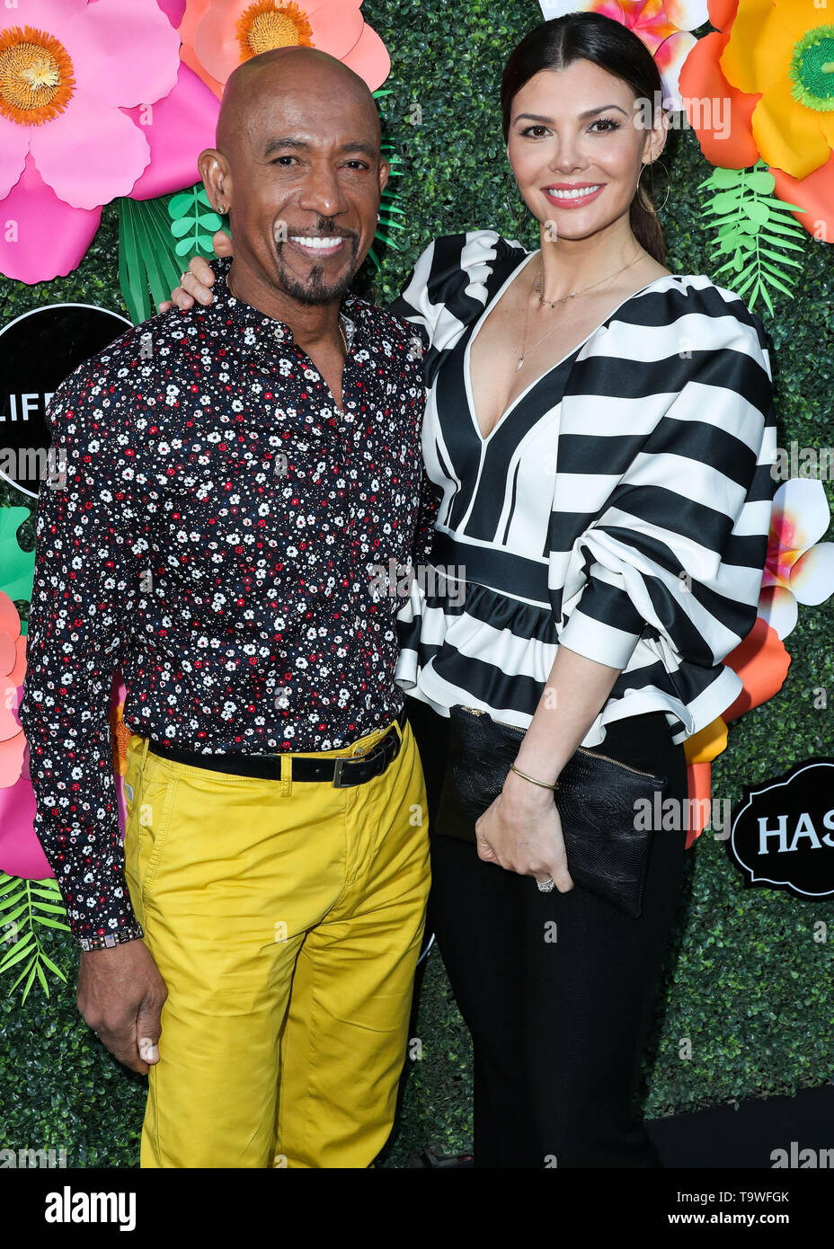 Beverly Hills, United States. 20th May, 2019. WESTWOOD, LOS ANGELES, CA, USA - MAY 20: Montel Williams and Ali Landry arrive at the 2019 Lifetime Summer Luau held at the W Los Angeles - West Beverly Hills on May 20, 2019 in Westwood, Los Angeles, California, United States. (Photo by Xavier Collin/Image Press Agency) Credit: Image Press Agency/Alamy Live News Stock Photo
