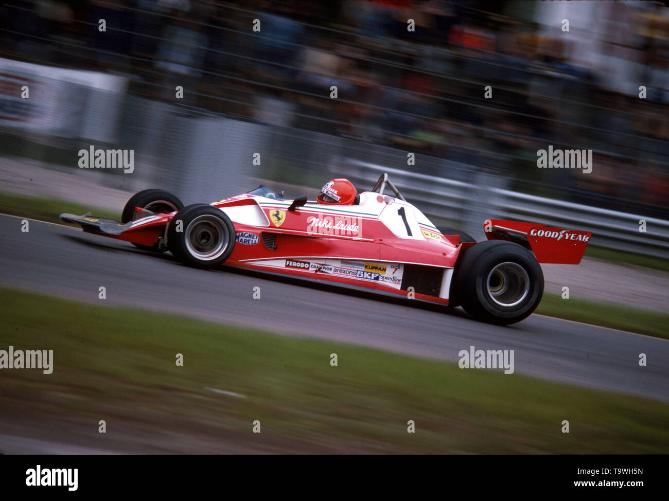 Formula 1, Grand Prix Italy 1976, Monza, 12.09.1976 Niki Lauda, Ferrari  312T2 www.hoch-zwei.net, copyright: HOCH ZWEI/Ronco | usage worldwide Stock  Photo - Alamy
