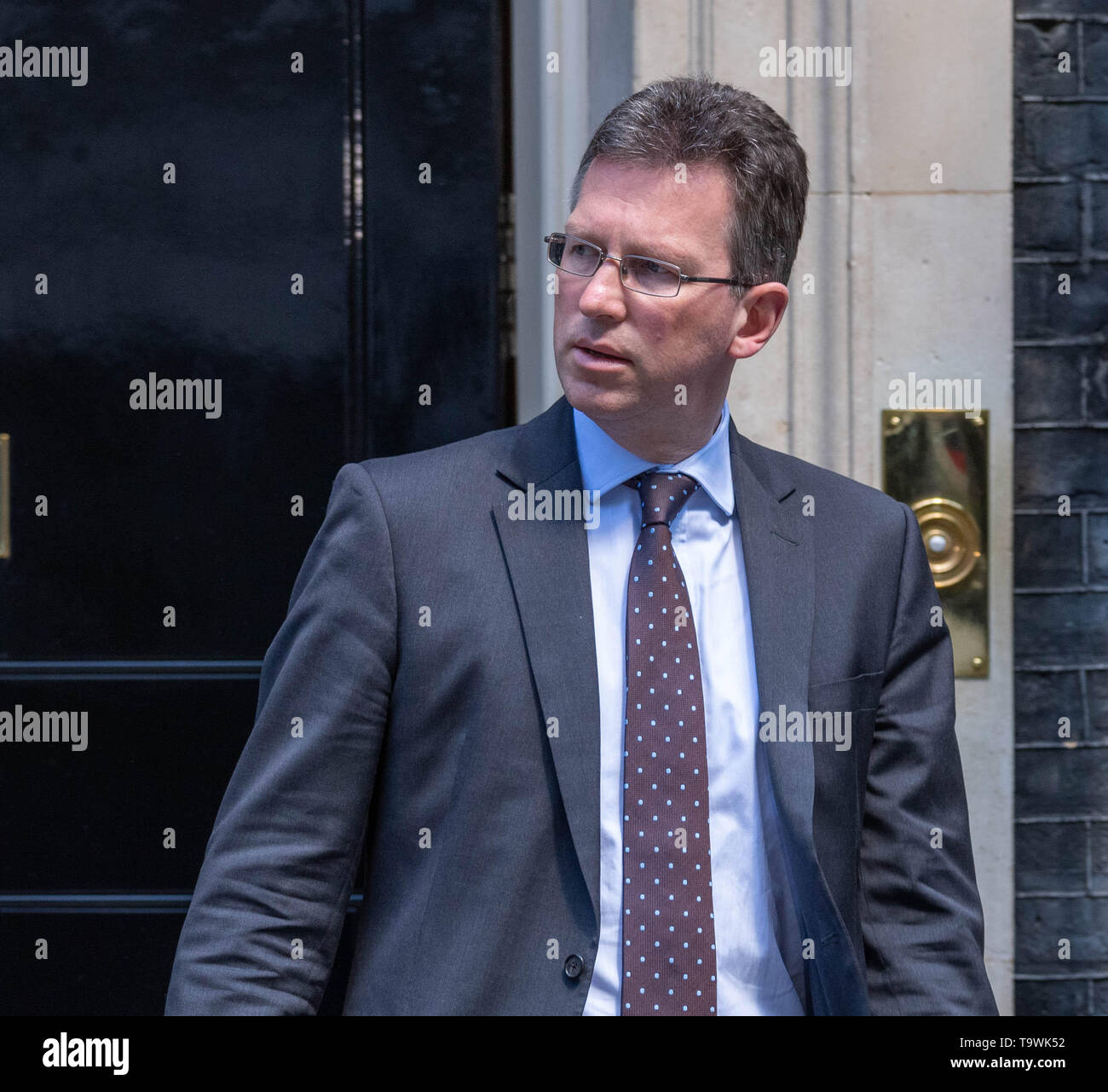 London, UK. 21st May 2019. Jeremy Wright MP PC, Culture Secretary leaves a Cabinet meeting at 10 Downing Street, London Credit: Ian Davidson/Alamy Live News Stock Photo