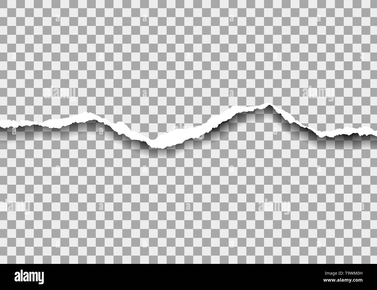 Realistic Illustration Of Torn Paper With Space For Text Isolated On Realistic Illustration Of Torn Paper With Space For Text Isolated On