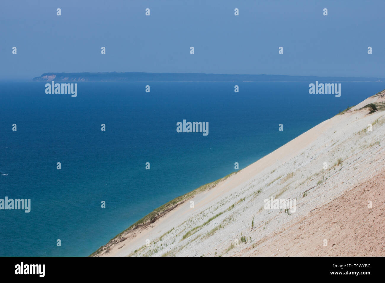 South Manitou Island, Sleeping Bear Dunes National Lakeshore Stock
