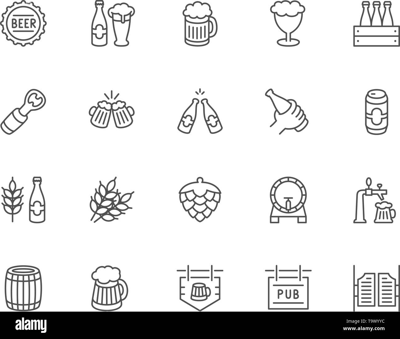Barrel cone Stock Vector Images - Alamy