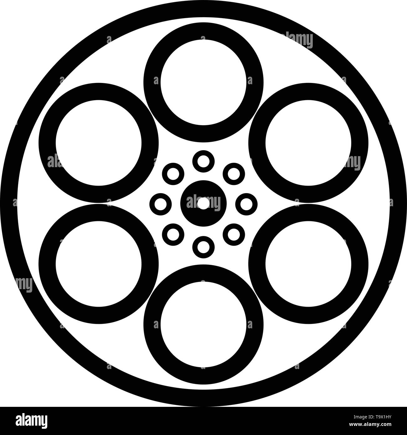 Movie reel Black and White Stock Photos & Images - Alamy
