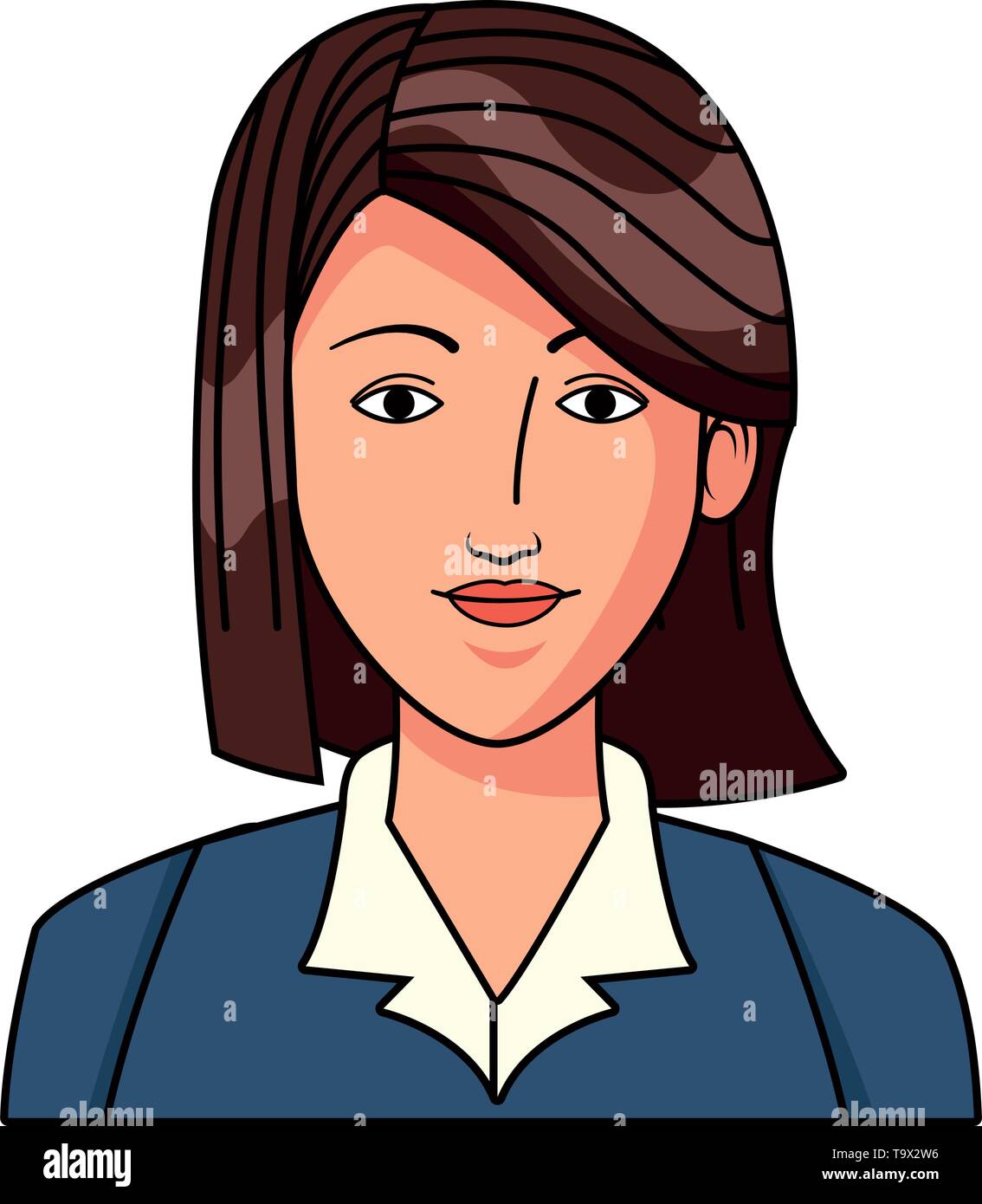 businesswoman avatar cartoon character Stock Vector Image & Art - Alamy