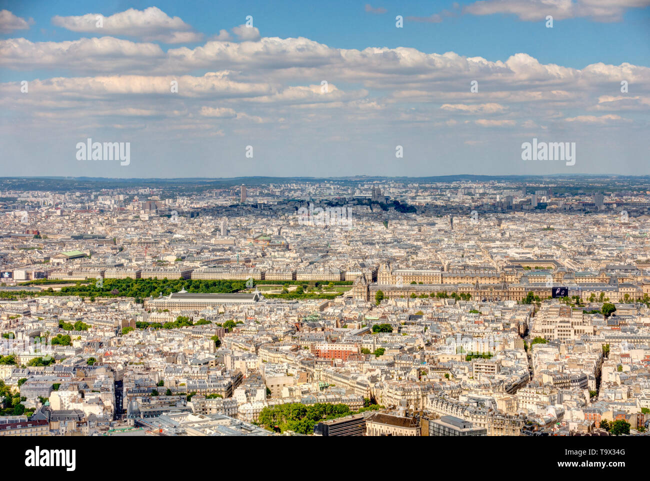 Paris cityscape Stock Photo