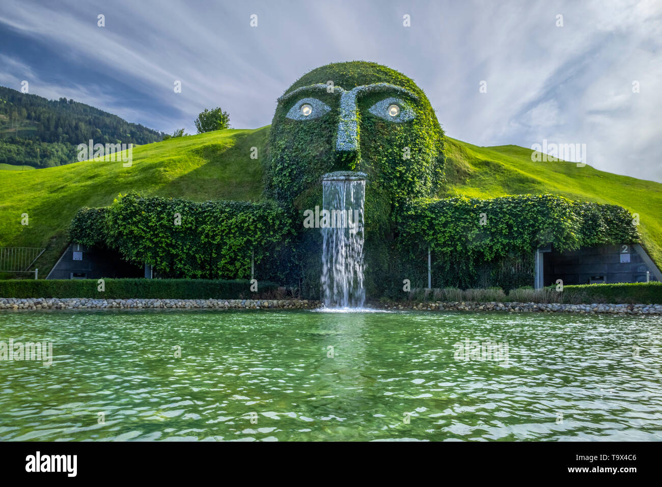 'Swarovski crystal worlds ''The giant'' in Wattens, Tyrol, Austria, Europe', Swarovski Kristallwelten 'Der Riese' in Wattens, Tirol, Österreich, Europ Stock Photo