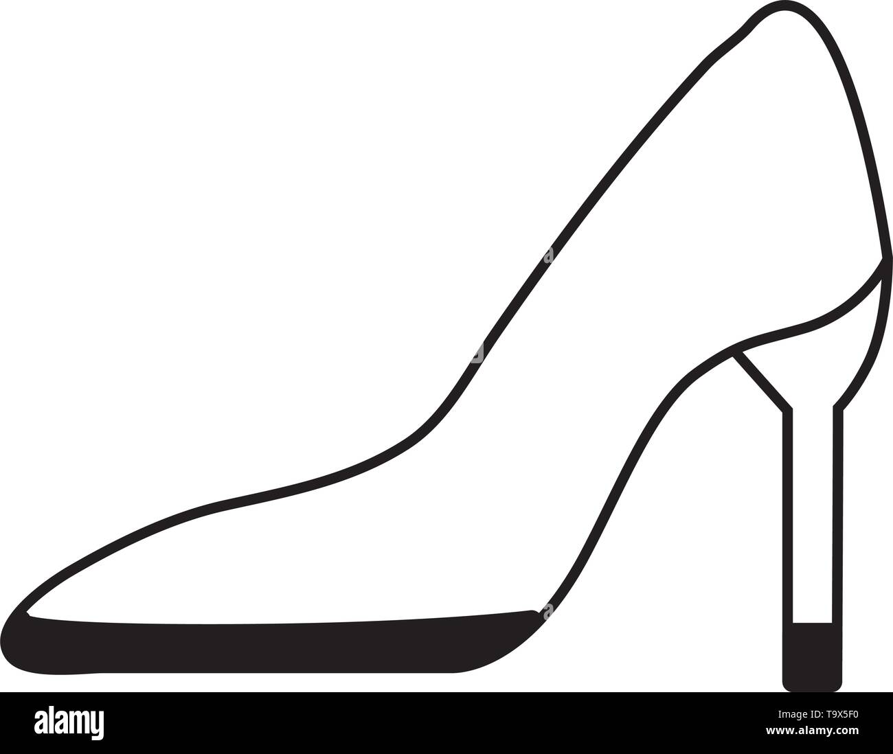 Heels design, Cloth fashion style wear shop retail and store theme ...
