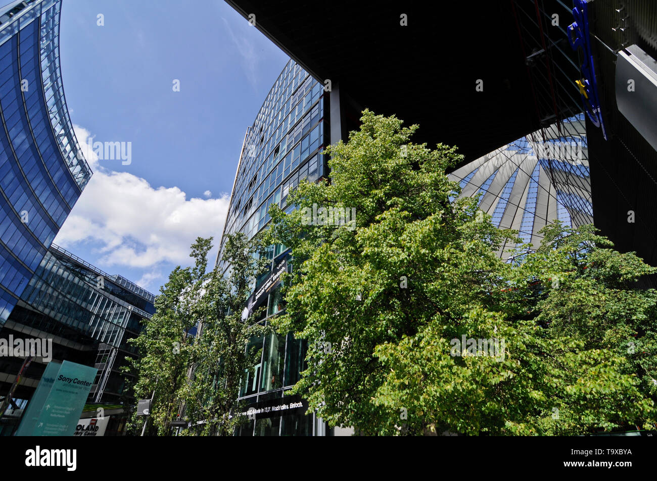 Sony Center, Berlin, Germany Stock Photo