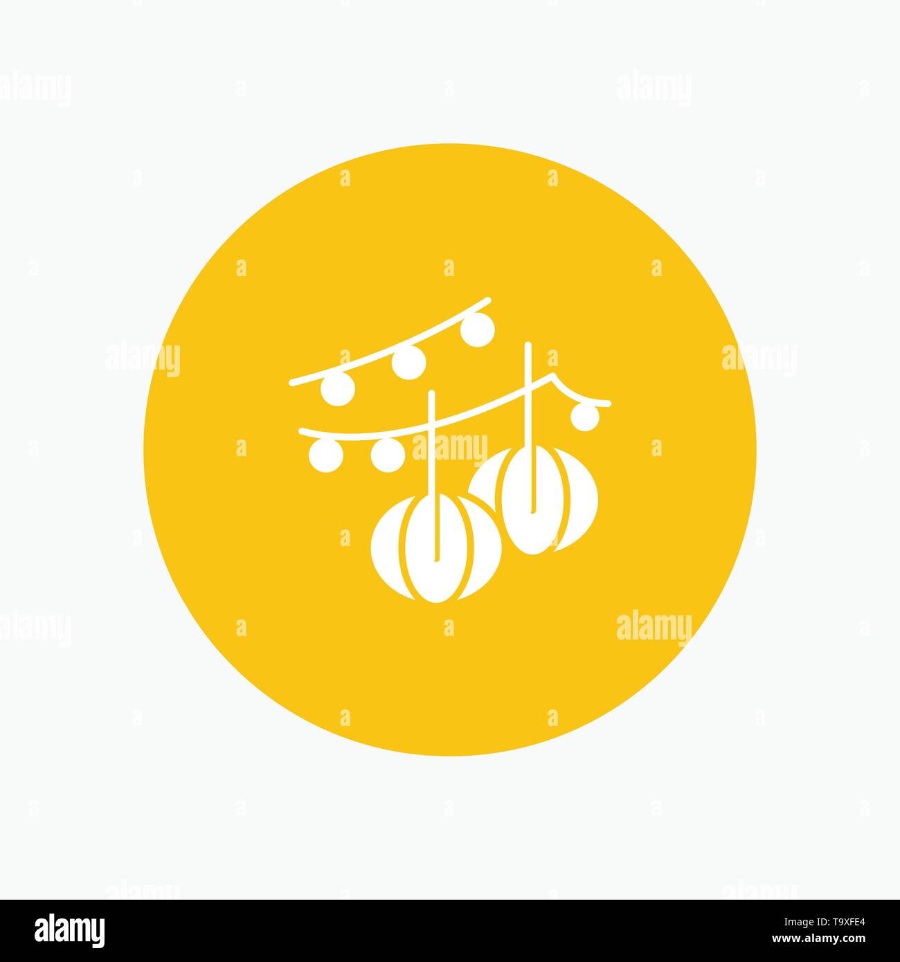 Decoration, Balls, Hanging, Lantern Stock Vector Image & Art Alamy